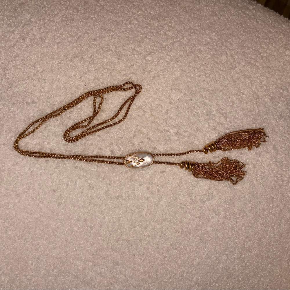 Wrangler x Yellow Rose by Kendra Scott bolo necklace - Picture 5 of 5
